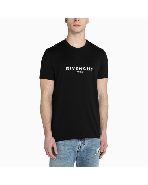 givenchy black t shirt mens