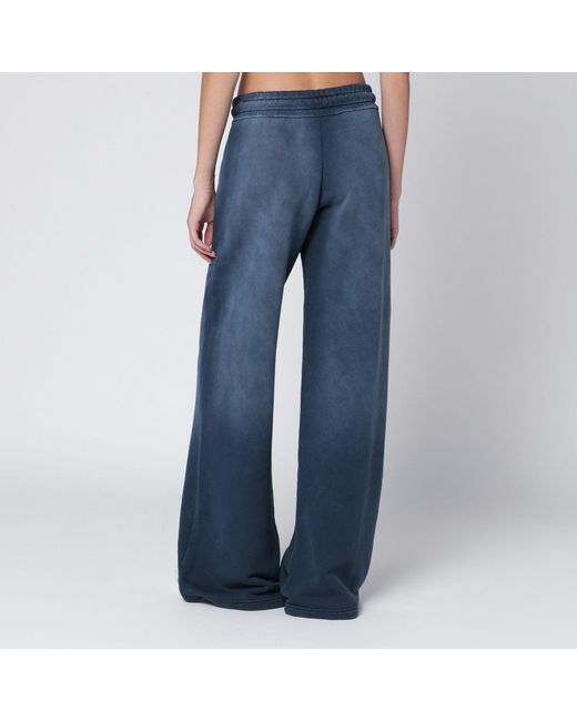 Off-White c/o Virgil Abloh Blue Washedeffect Jogging Trousers