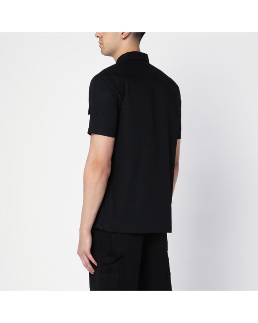 Carhartt Black S/s Master Shirt Cotton Blend for men