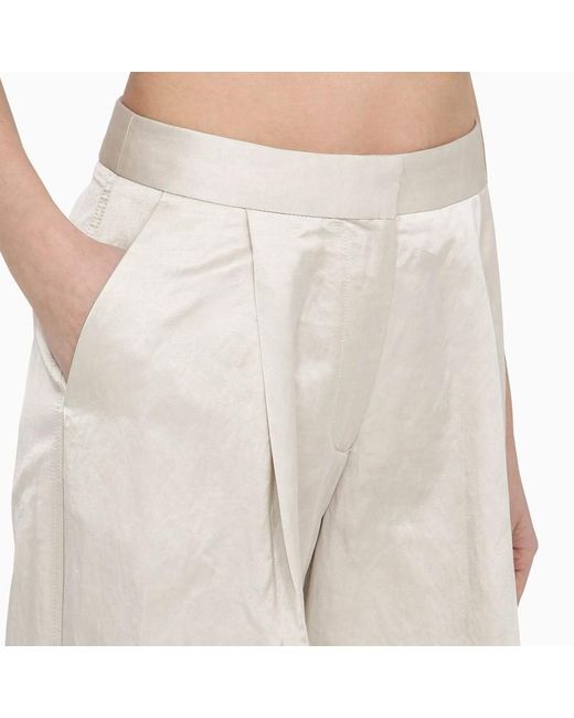 Pantalone beige in misto viscosa di Calvin Klein in Natural