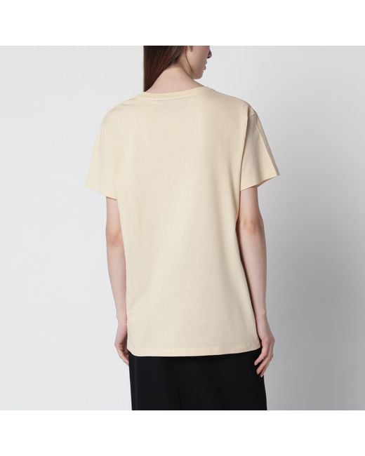 Valentino Black Panther Lady Cotton Jersey T-Shirt