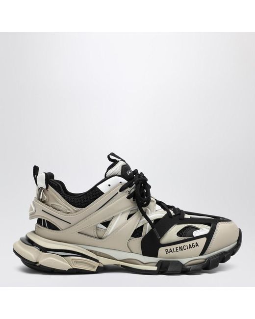 Basket Track/Noir En Maille Filet Et Nylon Balenciaga pour homme en coloris Brown