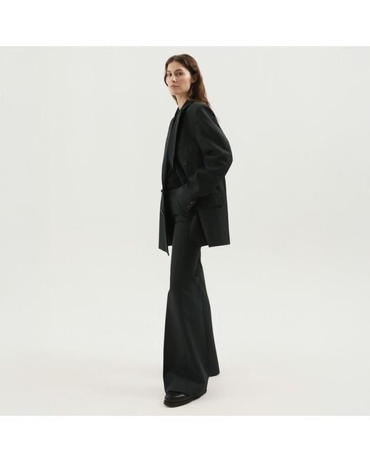 1989 STUDIO Black Dark Double Breasted Blazer