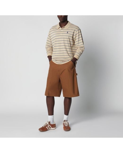 Carhartt Brown Og Single Knee Shorts for men
