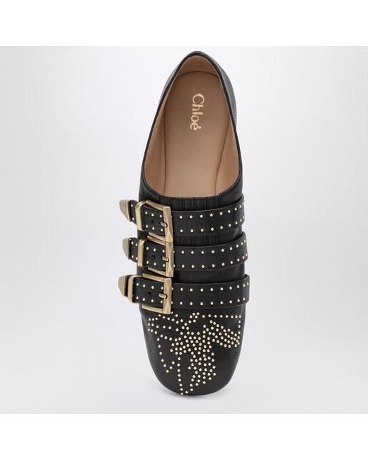 Ballerinas Chloé en coloris Black