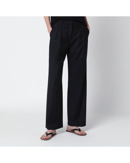 Loulou de Saison Black Pleated Pants