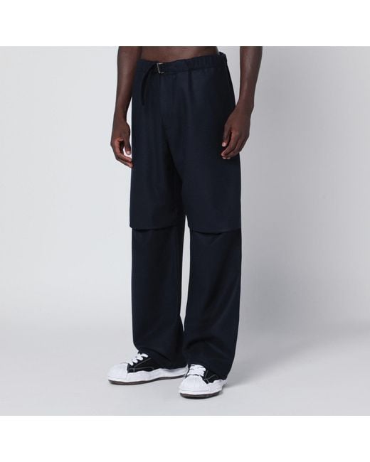 DARKPARK Blue Track Pants for men