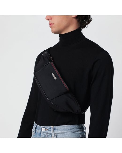 Marsupio Flatpack Nero di Gucci in Black da Uomo
