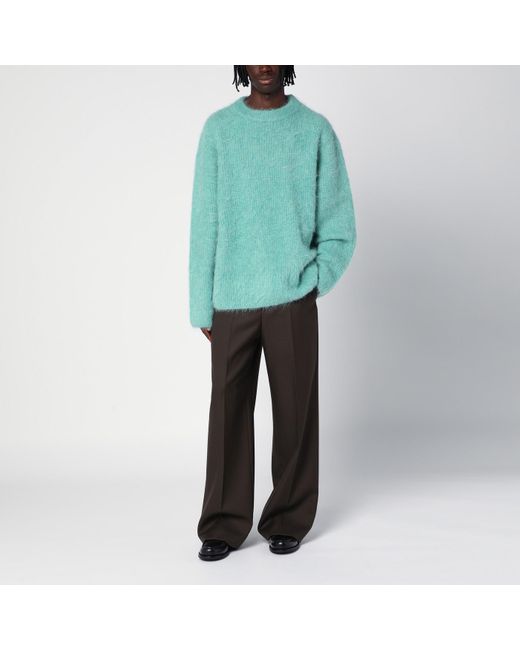 Light blue alpaca blend jumper new arrivals