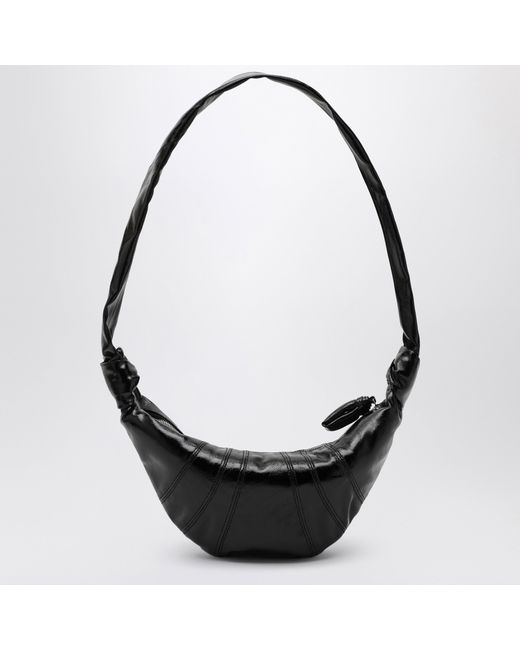 Lemaire Black Small Croissant Bag