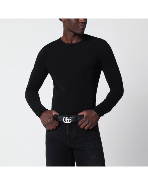Gucci Black Crew-Neck Knit for men