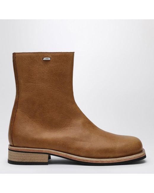 Stivaletti camion in pelle marrone di Our Legacy in Brown da Uomo