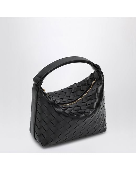 Bottega Veneta Black Mini Wallace Bag