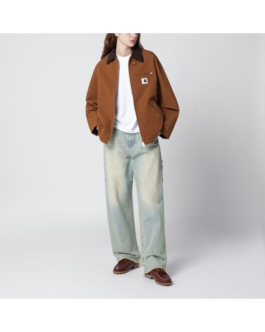 Carhartt Brown W' Clark Jacket Hamilton/Tobacco