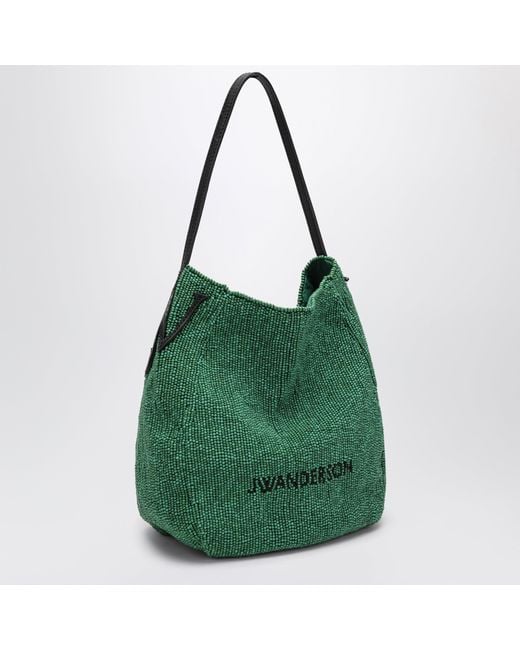 J.W. Anderson Green Small Bulb Beaded Bag