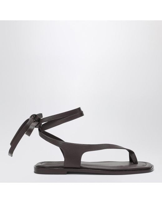 A.Emery White The Heidi Sandals Dark