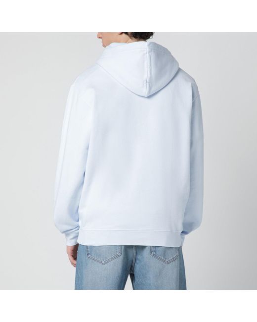 Jacquemus Blue Sweatshirt With Gros-Grain Logo for men
