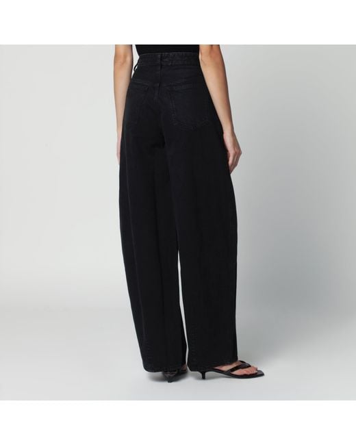 Jacquemus Black High-Waisted Denim Jeans