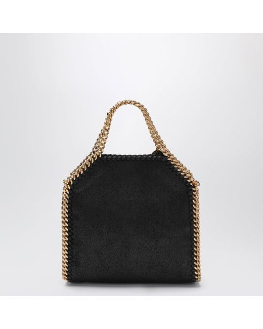 Stella McCartney Black Falabella Tote Bag Micro