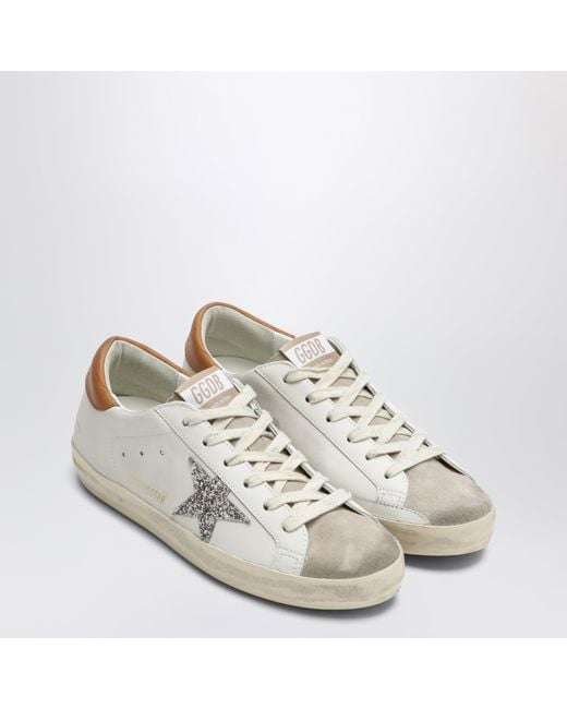 Golden Goose Deluxe Brand White Super-Star Sneakers