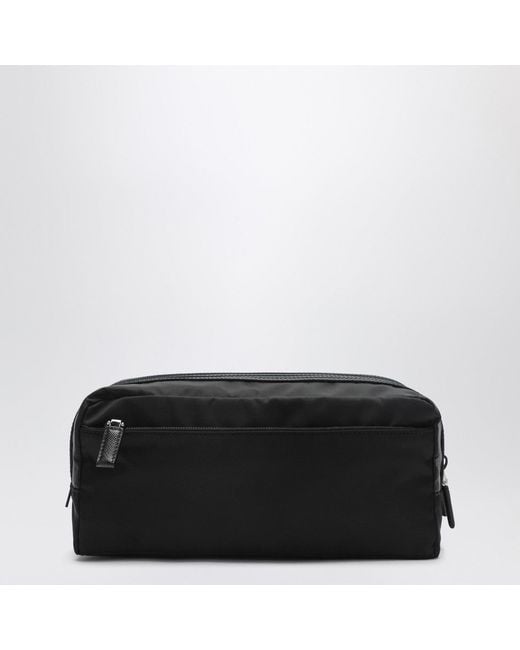 Prada Black Nylon Beauty Case for men
