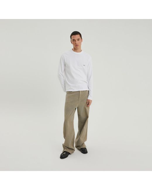 1989 STUDIO White L/s T-shirt for men