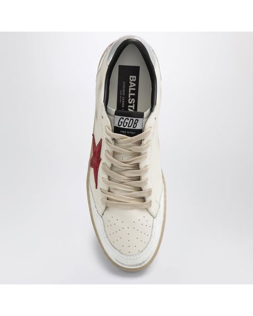 Golden Goose Deluxe Brand Pink Ball Star Sneakers for men