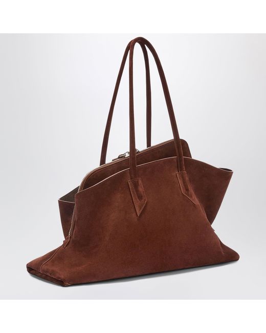 The Attico Brown La Passeggiata Medium Bag Light Chocolate