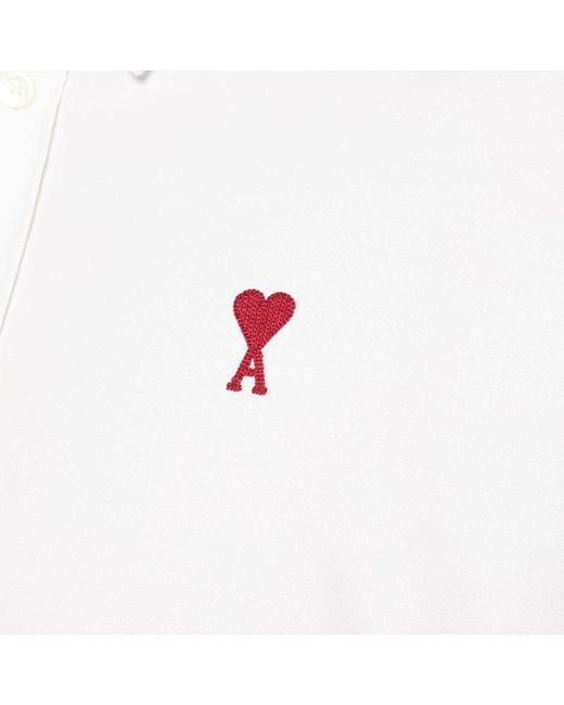 AMI White Ami De Coeur Shirt for men