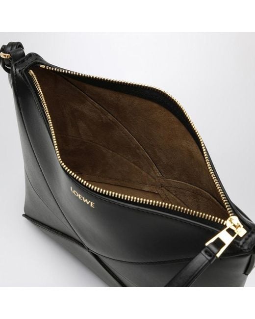 Loewe Black Puzzle Fold Clutch Bag