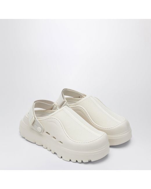 Ugg White Peakmod Mesh Clogs for men