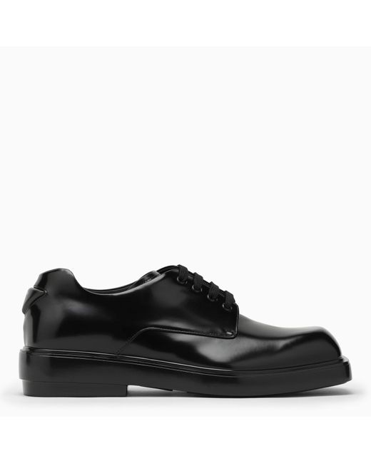 Prada Black Leather Lace-up for men