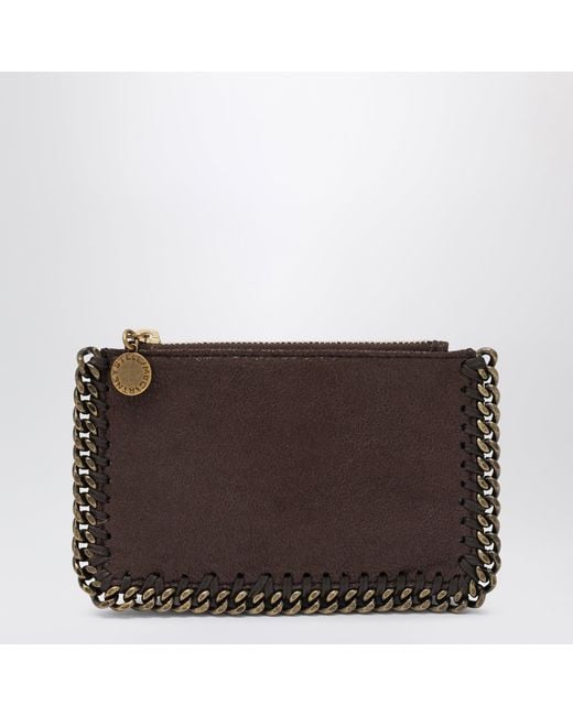 Stella McCartney Brown Falabella Card Holder