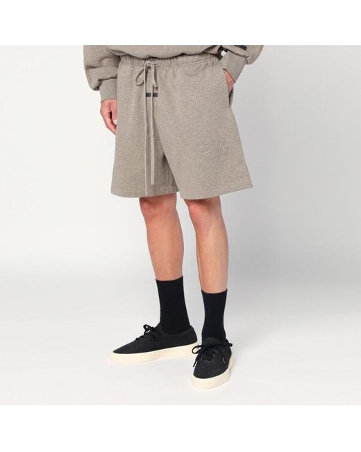 Short En Mélange De Coton Fear Of God pour homme en coloris Gray