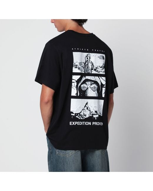 The North Face Black 60Th Anniversary Relaxed Cotton T-Shirt for men