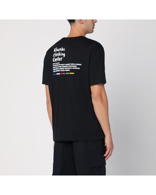 The North Face Black Cotton T-Shirt for men