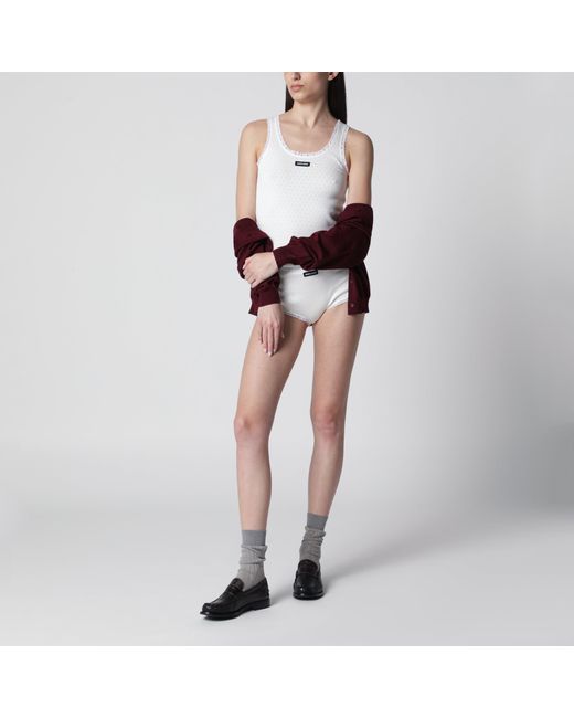 Miu Miu Red Cardigan