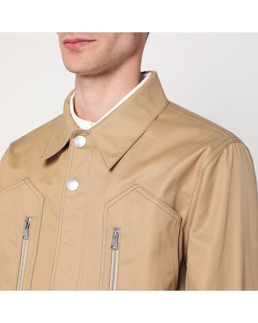 Giacca Camicia di NAMACHEKO in Natural da Uomo