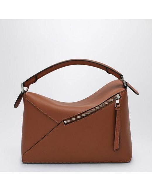 Borsa puzzle madia marrone di Loewe in Brown