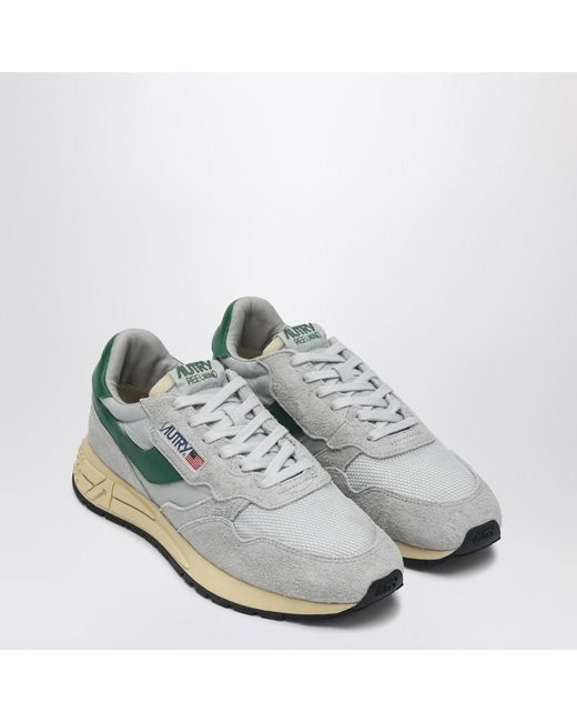 Sneakers reelwind low grigia/verde di Autry in White da Uomo