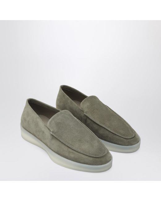 Fear Of God Green Sage Colored Suede Loafer for men