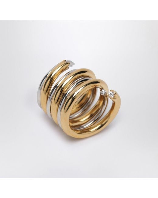 Panconesi Metallic Spiral Ring
