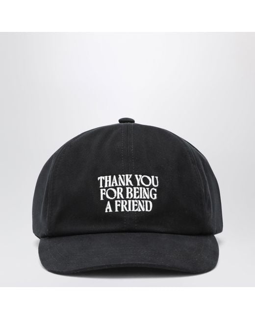 AMI Black Thank You For Being A Friend Baseball Cap for men