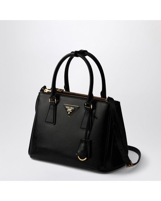Prada Black Galleria Small Saffiano Leather Bag