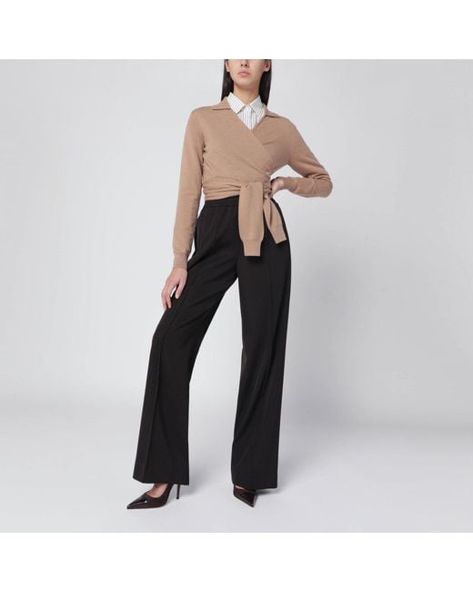 Dolce & Gabbana Black Wool Trousers