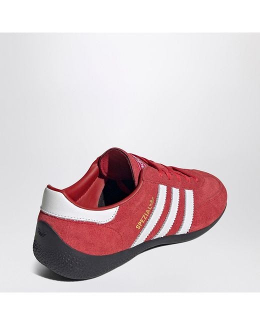Adidas Originals Red Handball Spezial Lo Pro Sneakers Better Scarlet