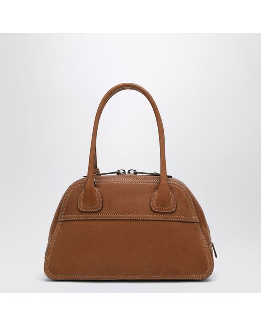 Miu Miu Brown Caramel Vivant Small Nappa Leather Bag