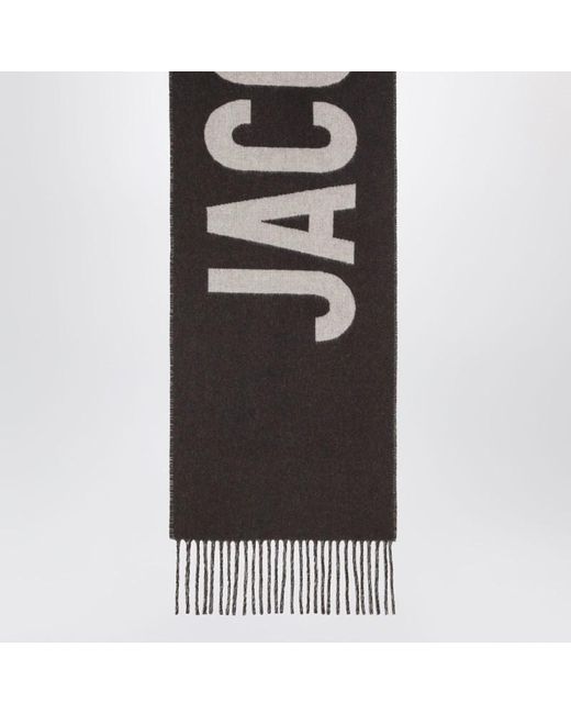 Jacquemus Brown Multi- Scarf With Logo