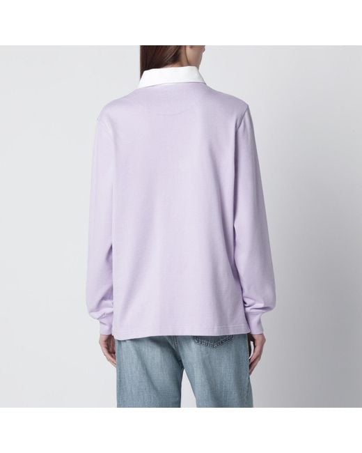J.W. Anderson Purple Lilac Super Super Polo Shirt