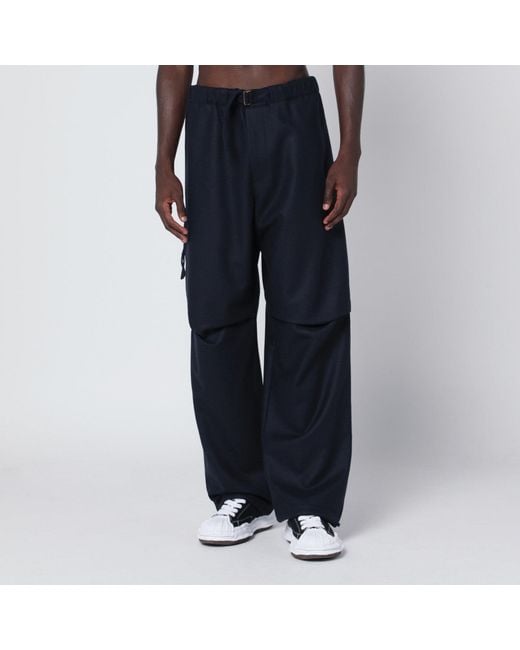 DARKPARK Blue Track Pants for men